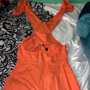 Pretty Little Thing Wired Cross Neck Jumpsuit